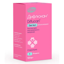 Diflucan, 2 mg/ml 100 ml