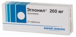 Eglonil, tablets 200 mg 12 pcs