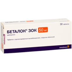 Betaloc Zoc, 50 mg 30 pcs