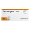 Enalapril, tablets 10 mg 20 pcs