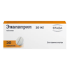 Enalapril, tablets 20 mg 20 pcs