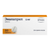Enalapril, tablets 5 mg 20 pcs