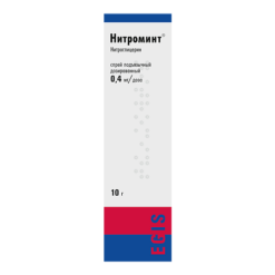 Нитроминт, спрей подъязычный 0,4 мг/доза 180 доз 10 г