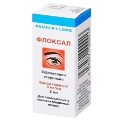 Floxal, eye drops 3 mg/ml 5 ml