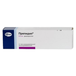 Prepidil, intracervical gel 0.5 mg/3 g syringes with catheter