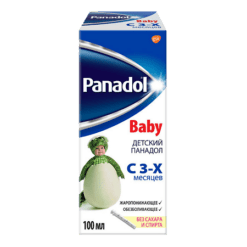 Панадол Детский, суспензия 120 мг/5 мл 100 мл