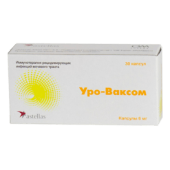 Uro-Vaxom, capsules 6 mg 30 pcs