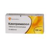 Clotrimazole, vaginal tablets 100 mg 6 pcs