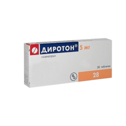 Diroton, tablets 5 mg, 28 pcs.