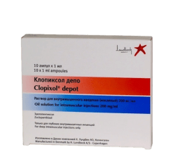 Clopixol Depot, 200 mg/ml 1 ml 10 pcs