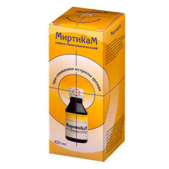 Myrticam, homeopathic syrup 100 ml