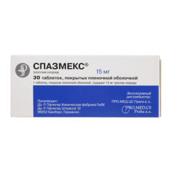 Spasmex, 15 mg 30 pcs
