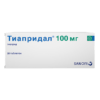 Thiapridal, tablets 100 mg 20 pcs