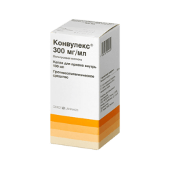 Convullex, drops 300 mg/ml 100 ml