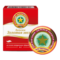 Balm Gold Star, ointment 4 g