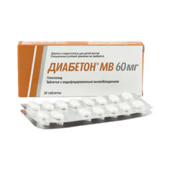 Diabeton MB, 60 mg 30 pcs