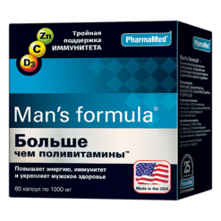 Mens formula More than multivitamins, capsules, 60 pcs.