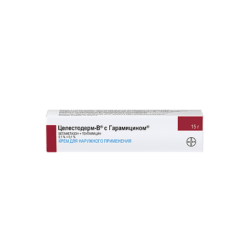 Celestoderm B with Garamycin, cream 0.1% 15 g