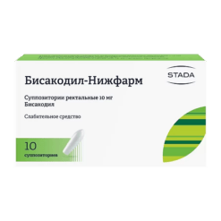 Бисакодил-Нижфарм, ректальные 10 мг 10 шт