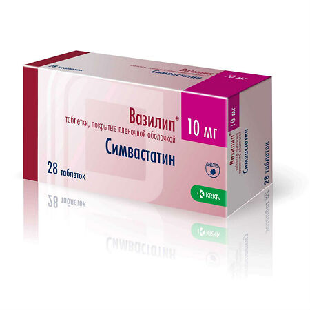 Vasilip, 10 mg 28 pcs