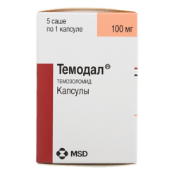 Temodal, capsules 100 mg 5 pcs