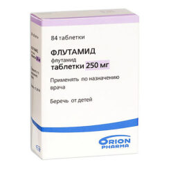 Флутамид, таблетки 250 мг 84 шт