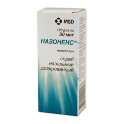 Nasonex, spray 50 mcg/dose 120 doses