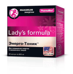 Ledis formula Energo-tonic capsules, 30 pcs.