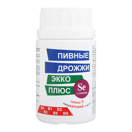 Brewer's yeast with Selenium, tablets 450 mg, 100 pcs.