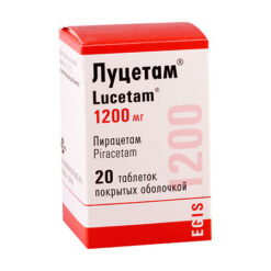 Lucetam, 1200 mg 20 pcs