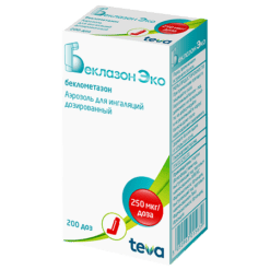 Beclazon Eco, aerosol 250 mcg/dose 200 doses