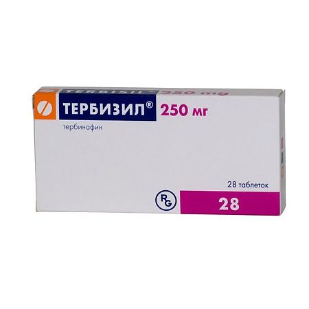 Terbizil, tablets 250 mg, 28 pcs.