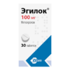 Egilok, tablets 100 mg 30 pcs