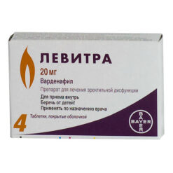 Levitra, 20 mg 4 pc