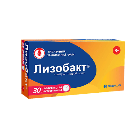 Lizobakt, tablets 30 pcs