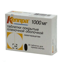 Keppra, 1000 mg 30 pcs