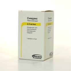 Simdax, 2.5mg/ml 5 ml