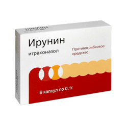 Irunin, capsules 100 mg 6 pcs
