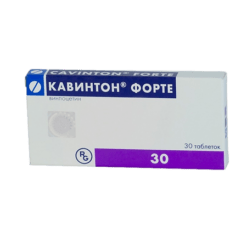 Кавинтон Форте, таблетки 10 мг 30 шт