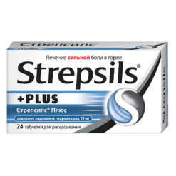 Strepsils Plus tablets, 24 pcs.