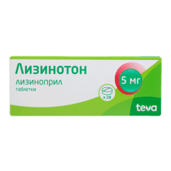 Lisinoton, tablets 5 mg 28 pcs