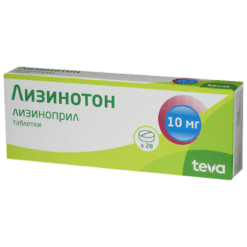 Lisinoton, tablets 10 mg 28 pcs