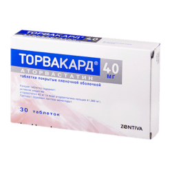 Torvacard, 40 mg 30 pcs