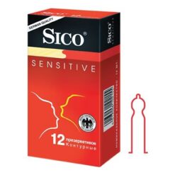 Sico Sensitive contoured condoms, 12 pcs.