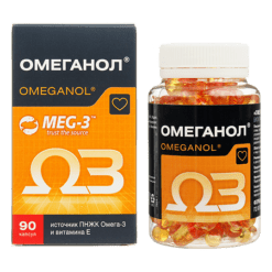 Omeganol capsules 0.59 g, 90 pcs.