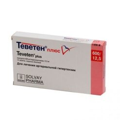 Teveten Plus, 12.5mg+600mg 14 pcs.