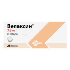 Велаксин, таблетки 75 мг 28 шт.