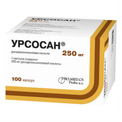 Ursosan, capsules 250 mg 100 pcs