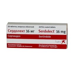 Serdollect, 16 mg 28 pcs
