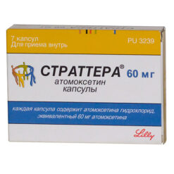 Strattera, 60 mg capsules 7 pcs